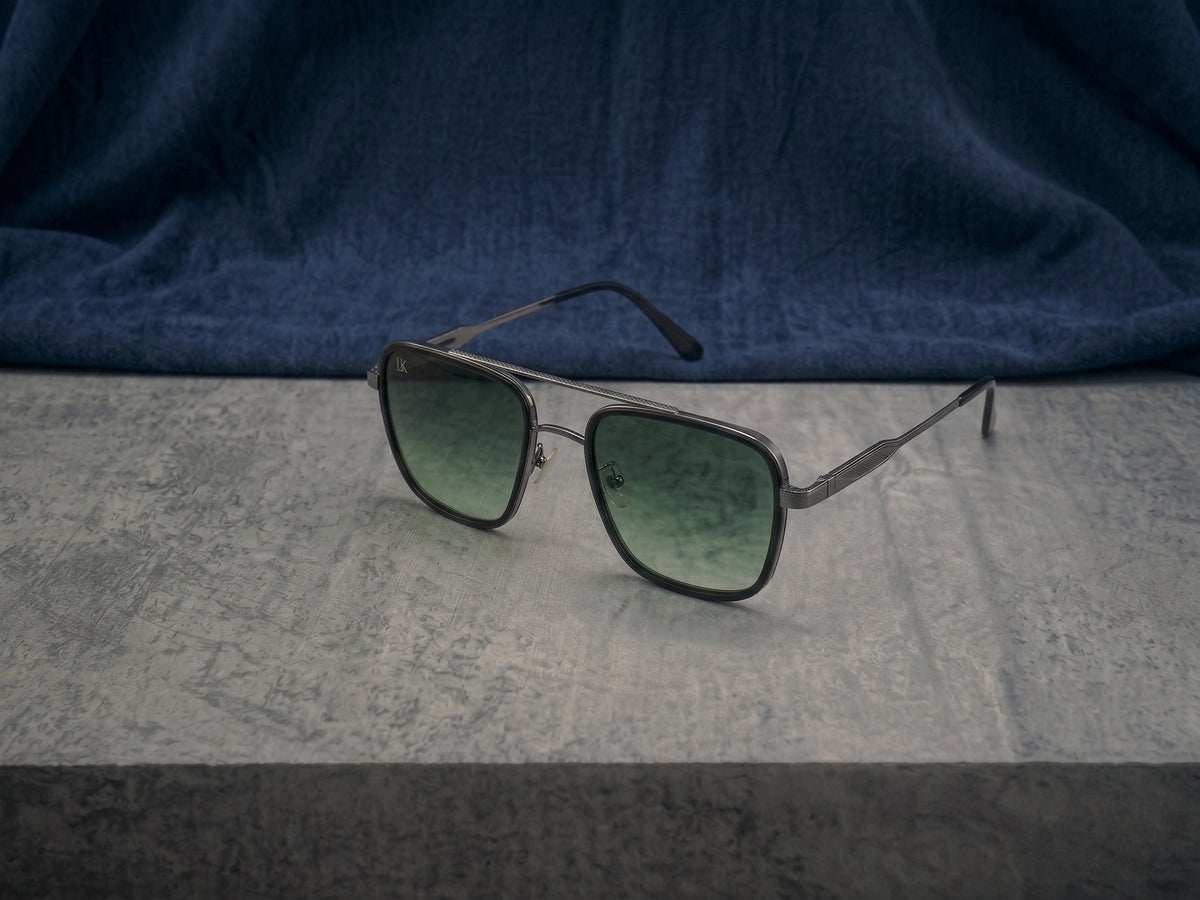 Lunettes de Soleil – Édition Limitée Haute Couture - Verres Emraude