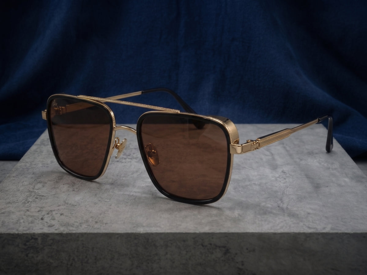 Lunettes de Soleil – Édition Limitée Haute Couture - Verres Marron