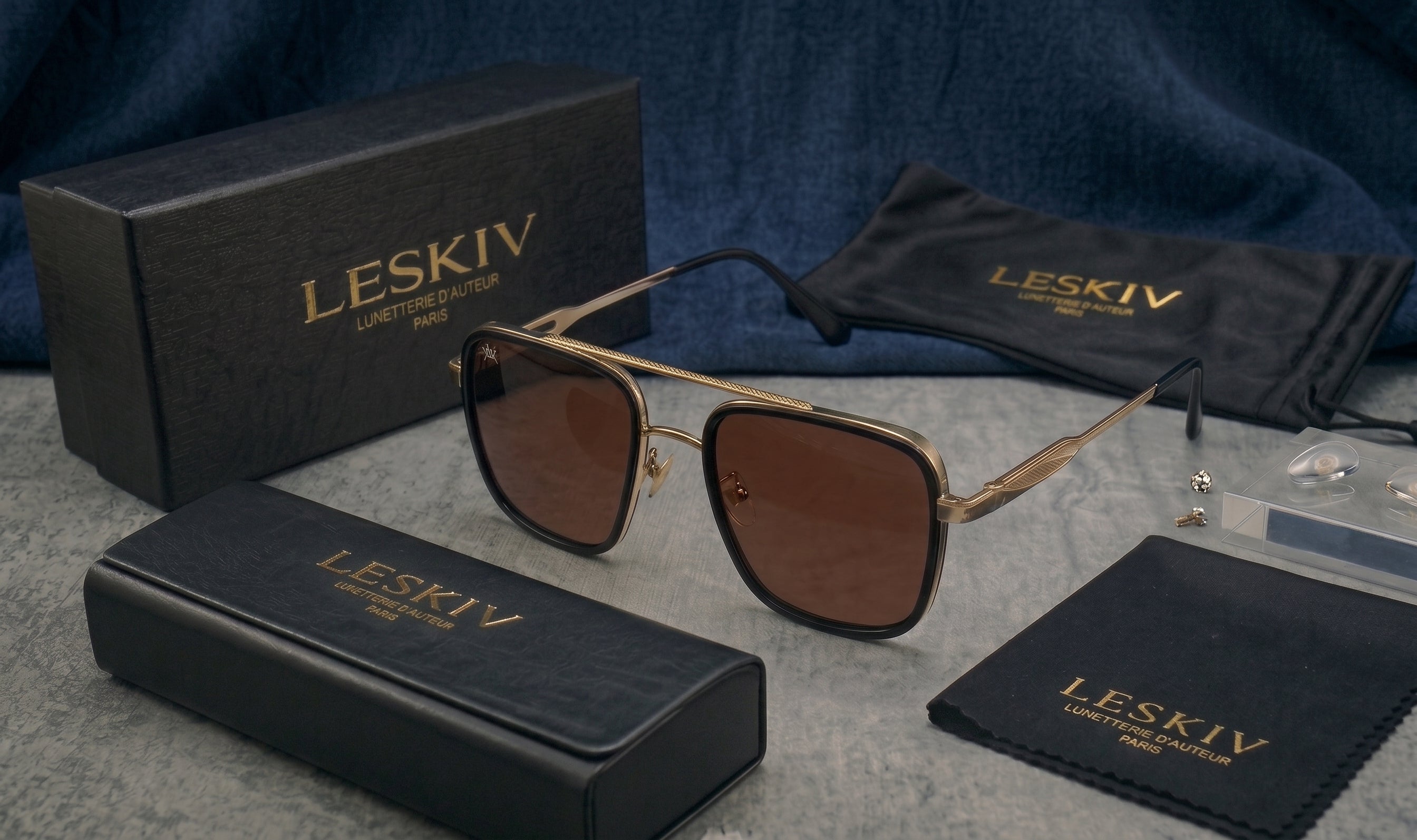 Lunettes de Soleil – Édition Limitée Haute Couture - Verres Marron