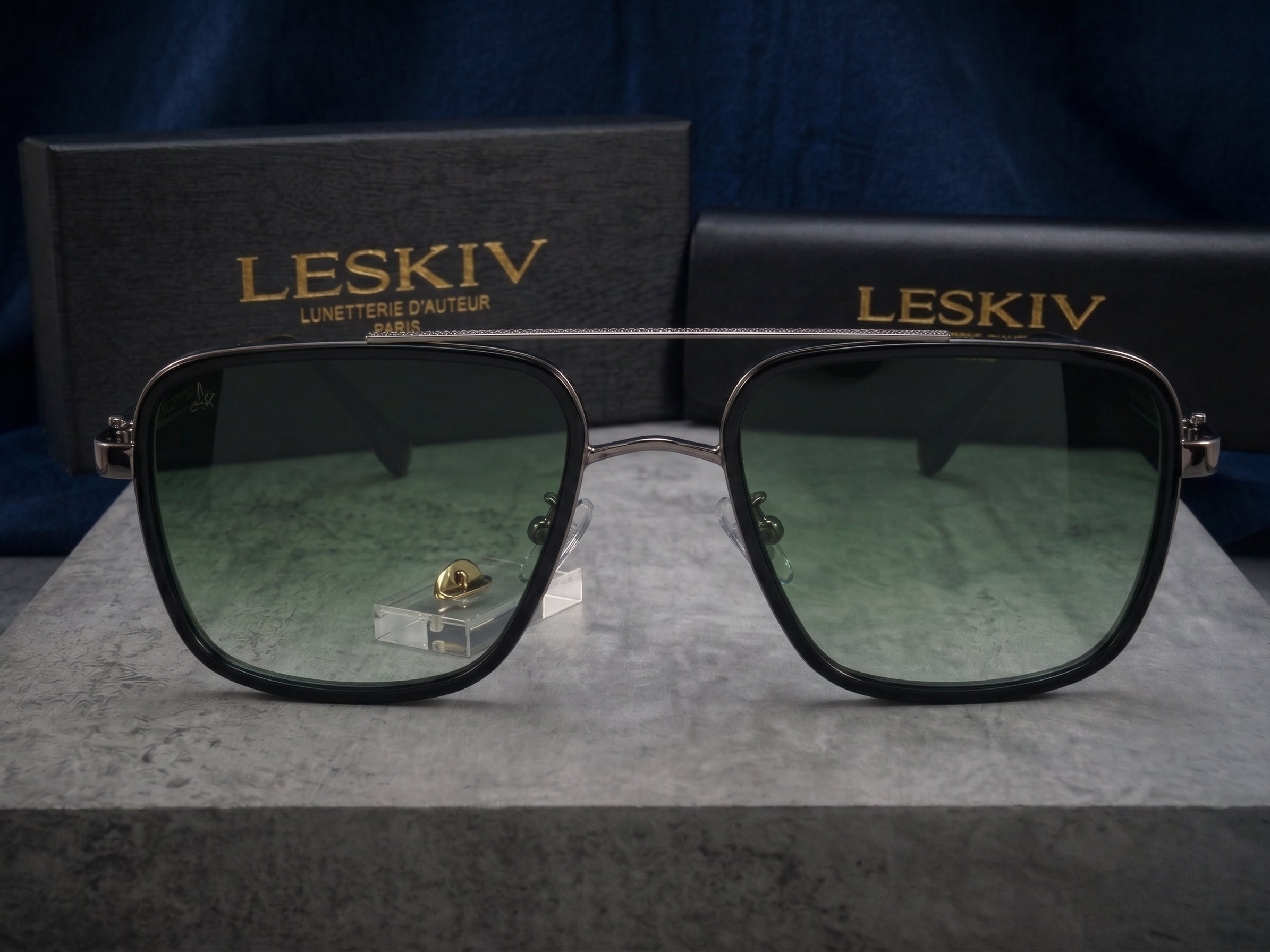 Lunettes de Soleil – Édition Limitée Haute Couture - Verres Emraude
